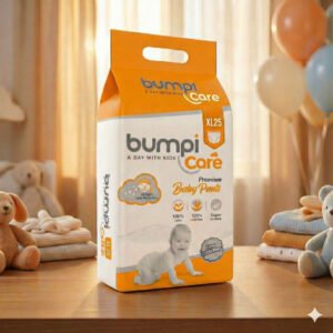 Premium Extra Absorb Baby Diapers Pants (XL Size, 25 Pants) Free 30pcs Poop Bags Ultra Soft, Breathable, Pant Style & Leak-Proof Diapers for Babies 12-17 kg, Rash-Free Comfort